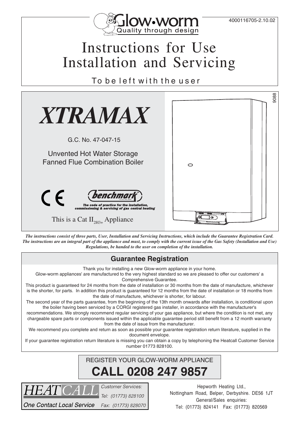 Glow-worm Xtramax User Manual | 44 pages