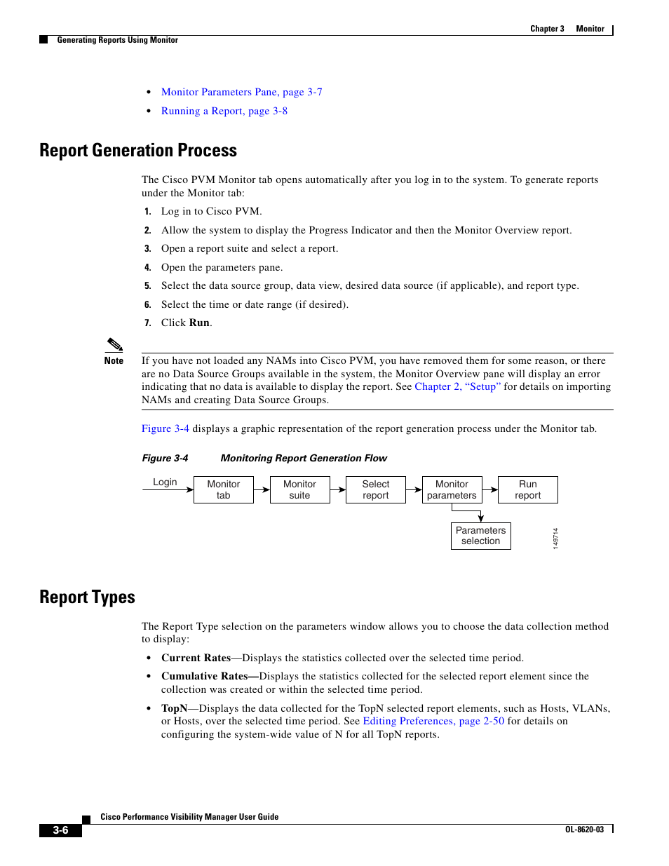 Report generation process, Report types | Cisco OL-8620-03 User Manual | Page 6 / 22