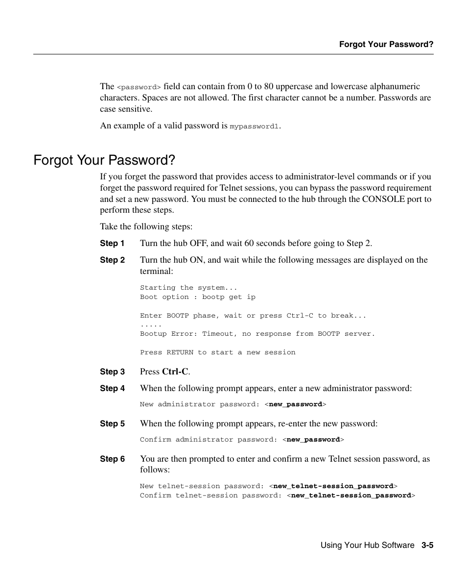 Forgot your password | Cisco 1503 User Manual | Page 5 / 48