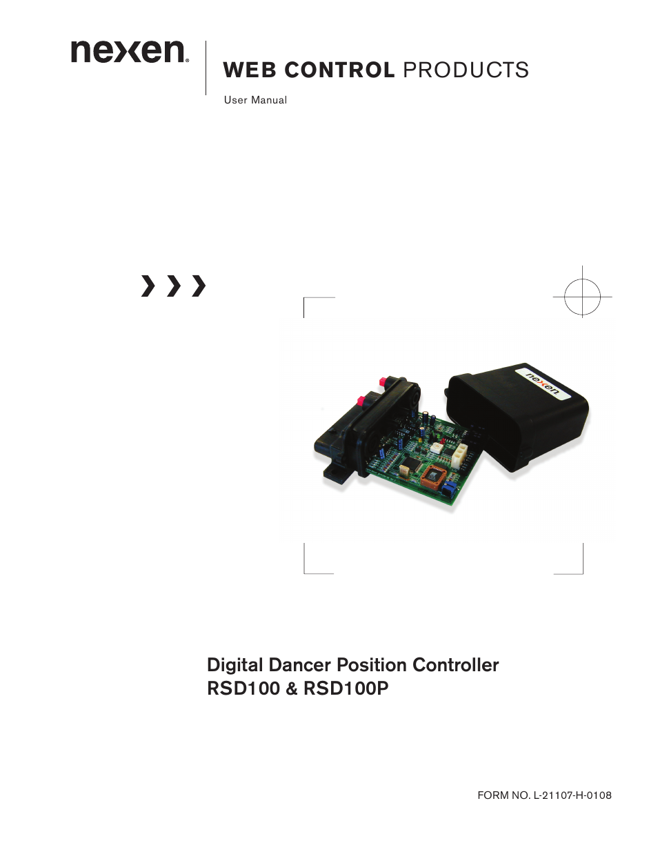 Nexen RSD100 964520 User Manual | 28 pages