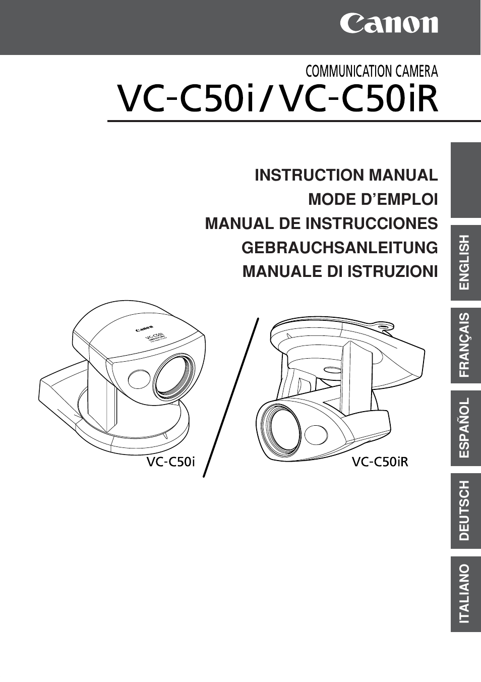 Canon VC-C50iR User Manual | 246 pages