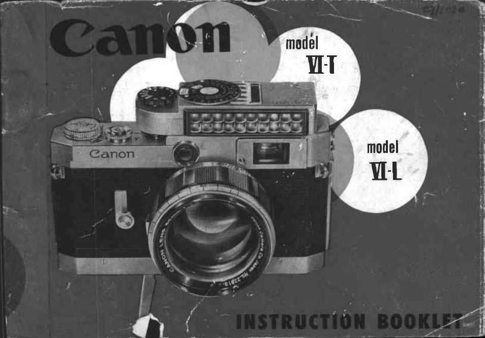 Canon VI-T User Manual | 55 pages