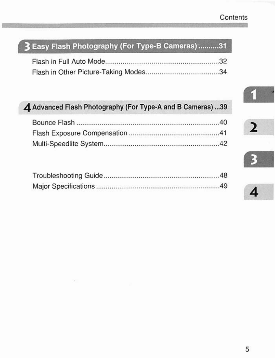 Canon Speedlite 420EX User Manual | Page 5 / 56