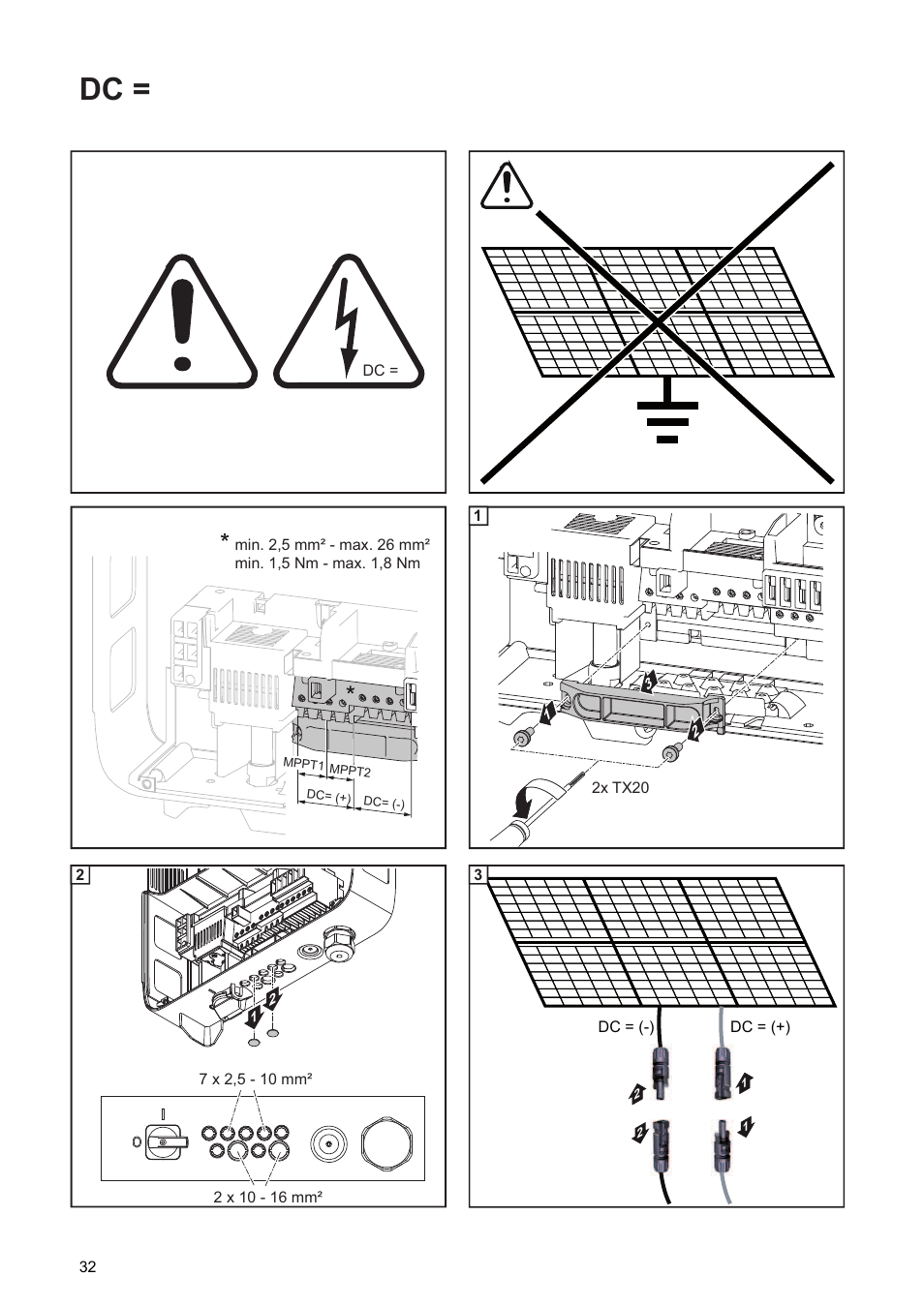 Fronius Primo Installation User Manual | Page 34 / 48