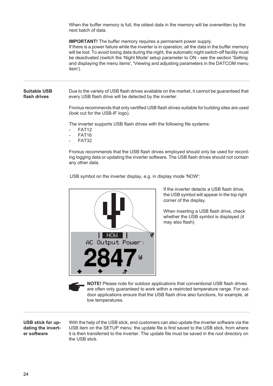 Fronius Primo (Online) User Manual | Page 26 / 30
