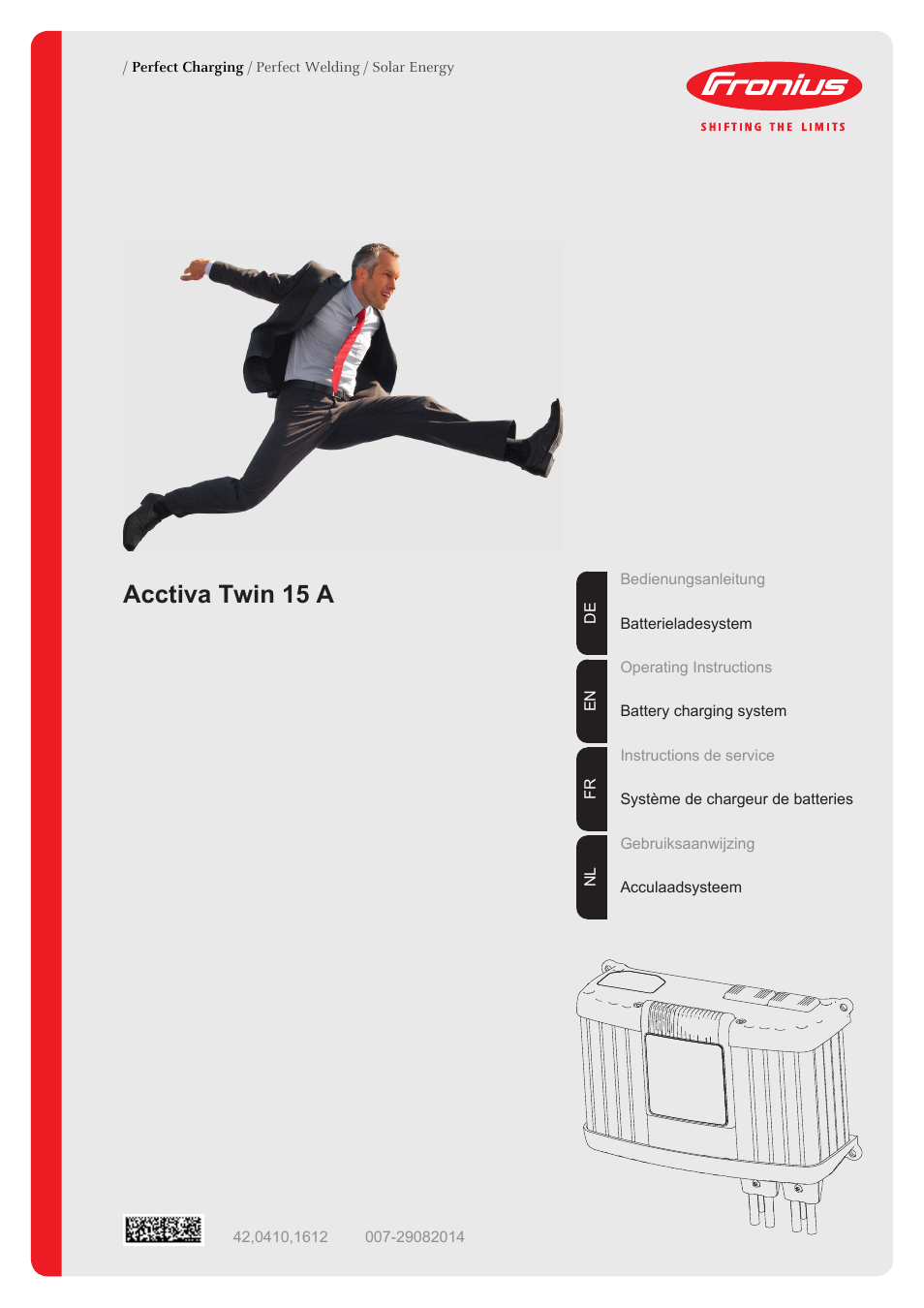 Fronius Acctiva Twin 15A User Manual | 122 pages