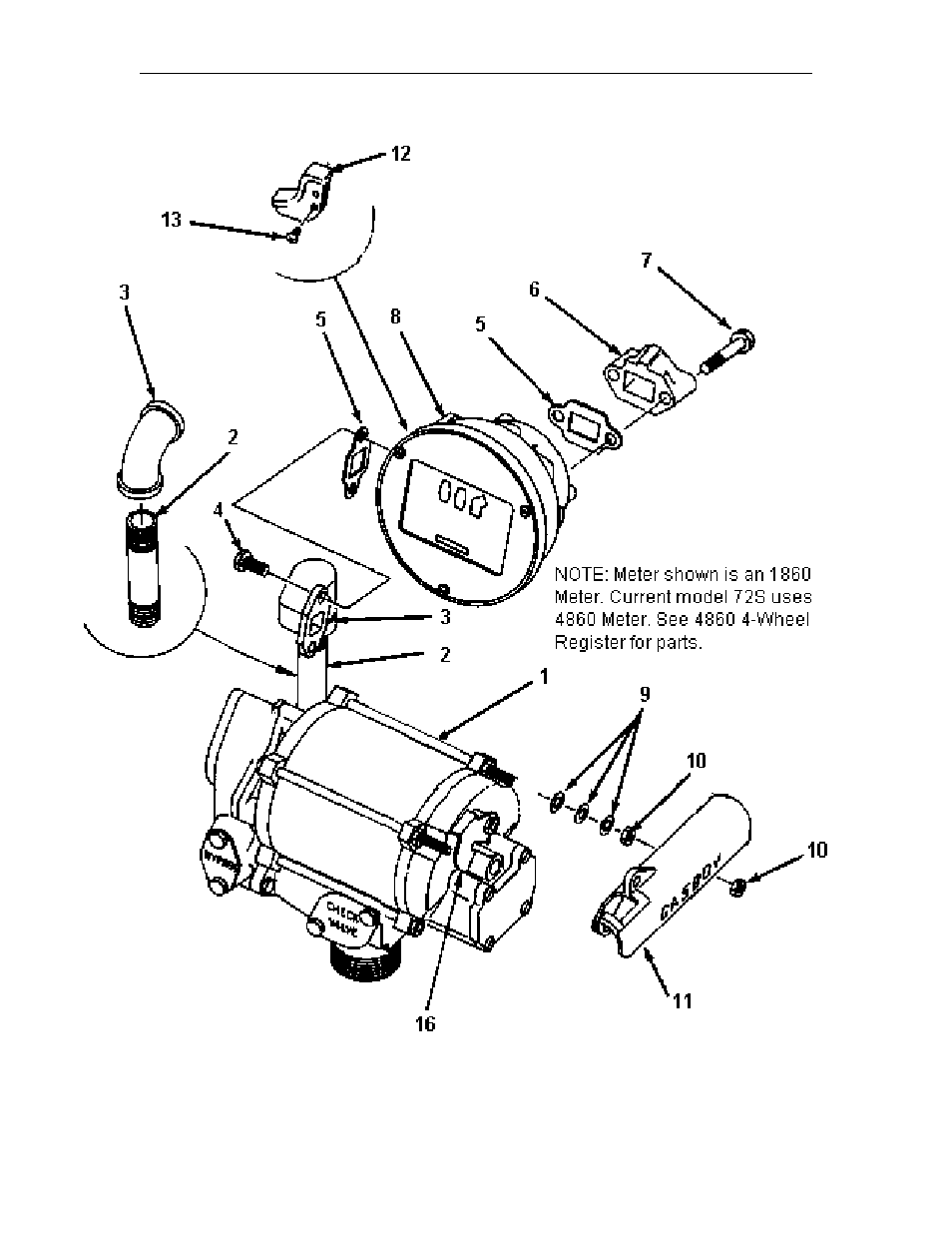 Series 70 assembly | Gasboy 70 Series User Manual | Page 36 / 53