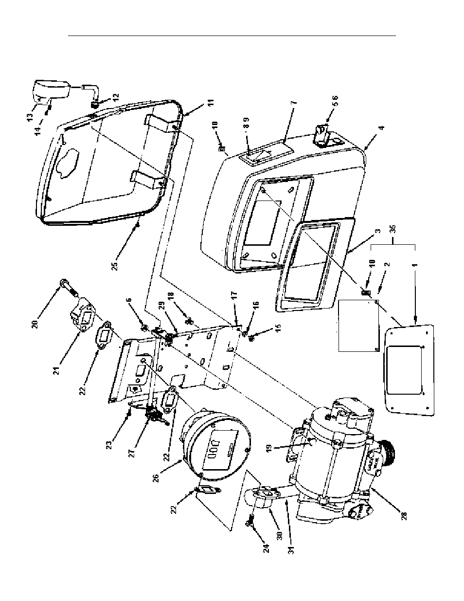 Series 1820 assembly | Gasboy 70 Series User Manual | Page 38 / 53