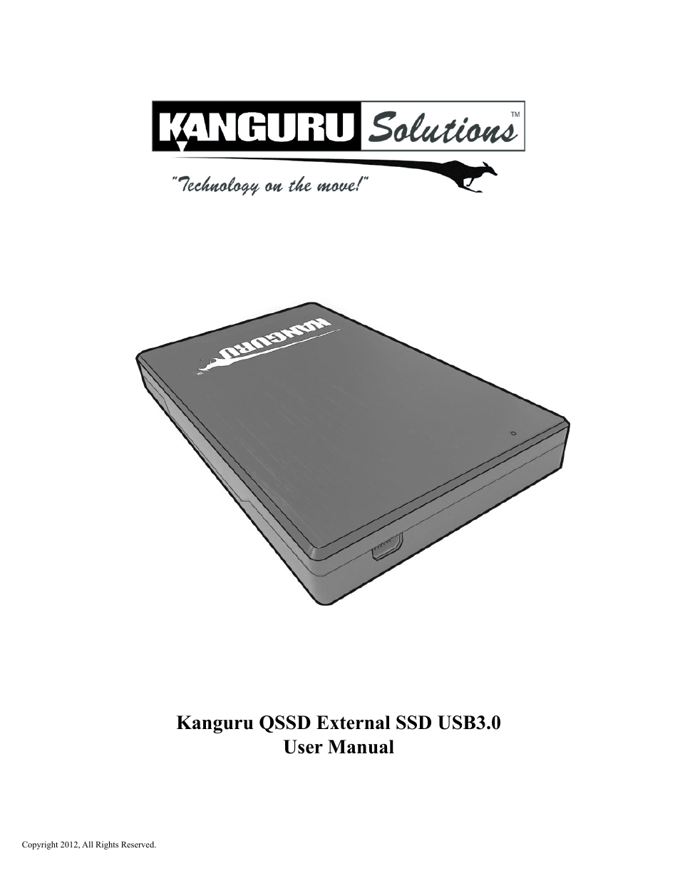Kanguru QSSD v2 User Manual | 9 pages