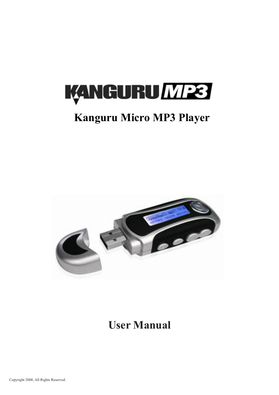 Kanguru MP3 v3 User Manual | 14 pages