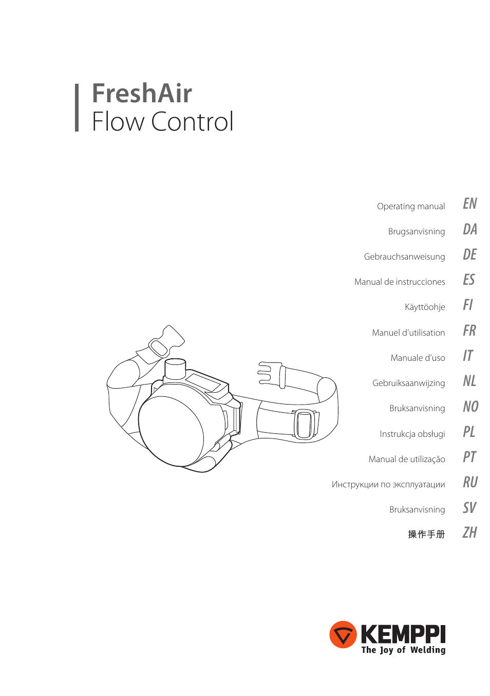 Kemppi FreshAir Flow Control unit User Manual | 18 pages