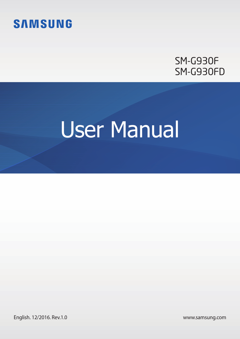Samsung SM-G930F User Manual | 191 pages