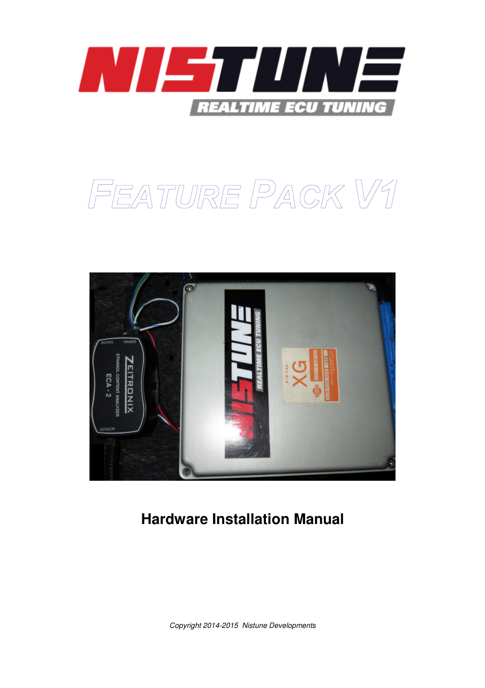 NIStune Feature Pack V.1 User Manual | 27 pages