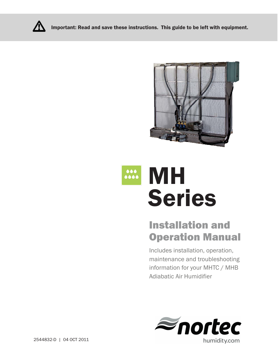 Nortec MH Series User Manual | 58 pages