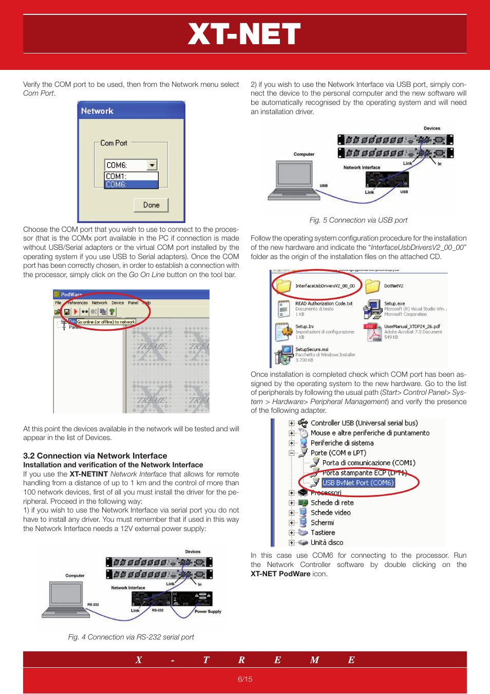 Xt-net | X-Treme Audio XT-NET User Manual | Page 6 / 15
