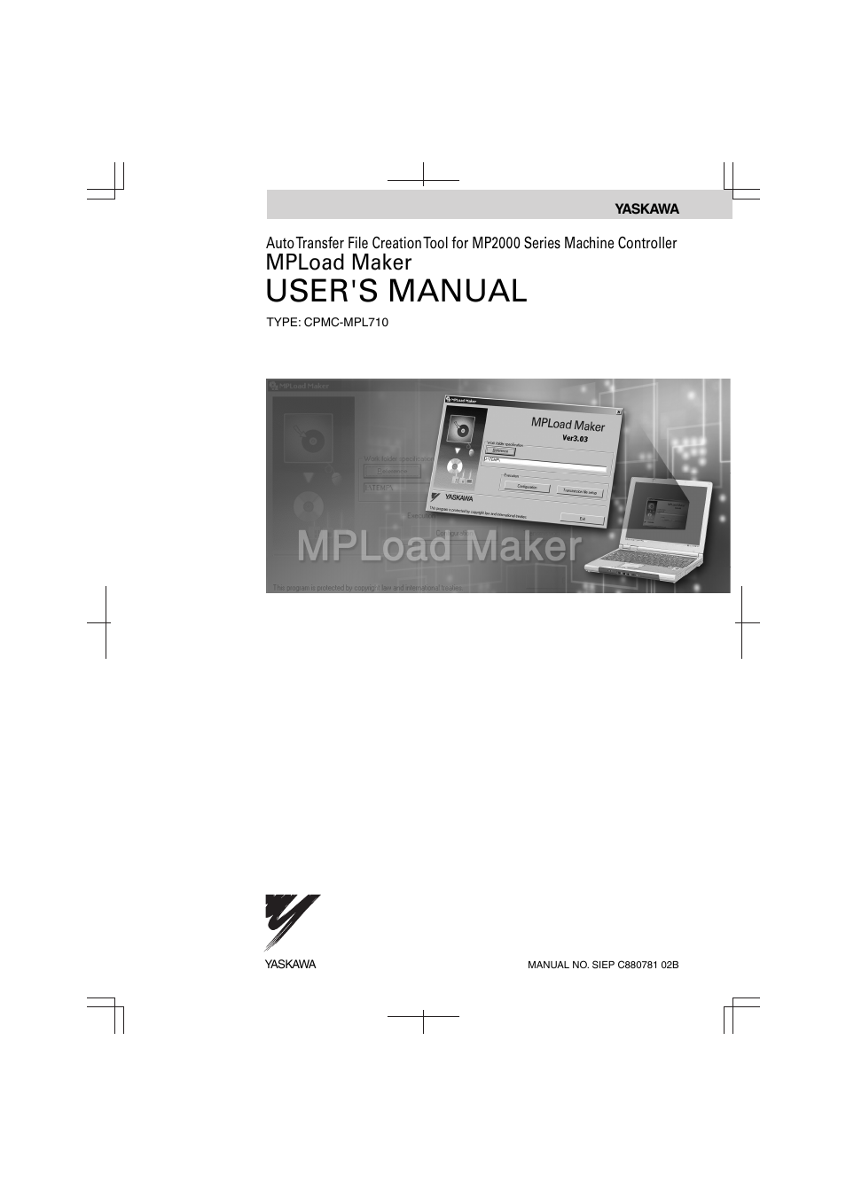 Yaskawa MPLoad Maker User Manual | 38 pages