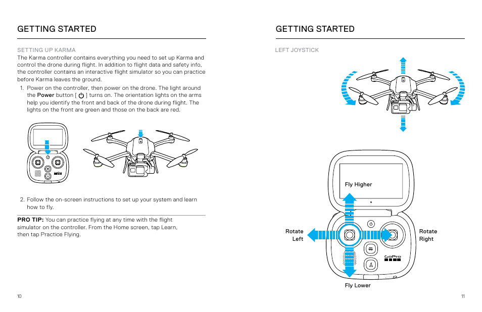 Getting started | GoPro Karma User Manual | Page 6 / 17