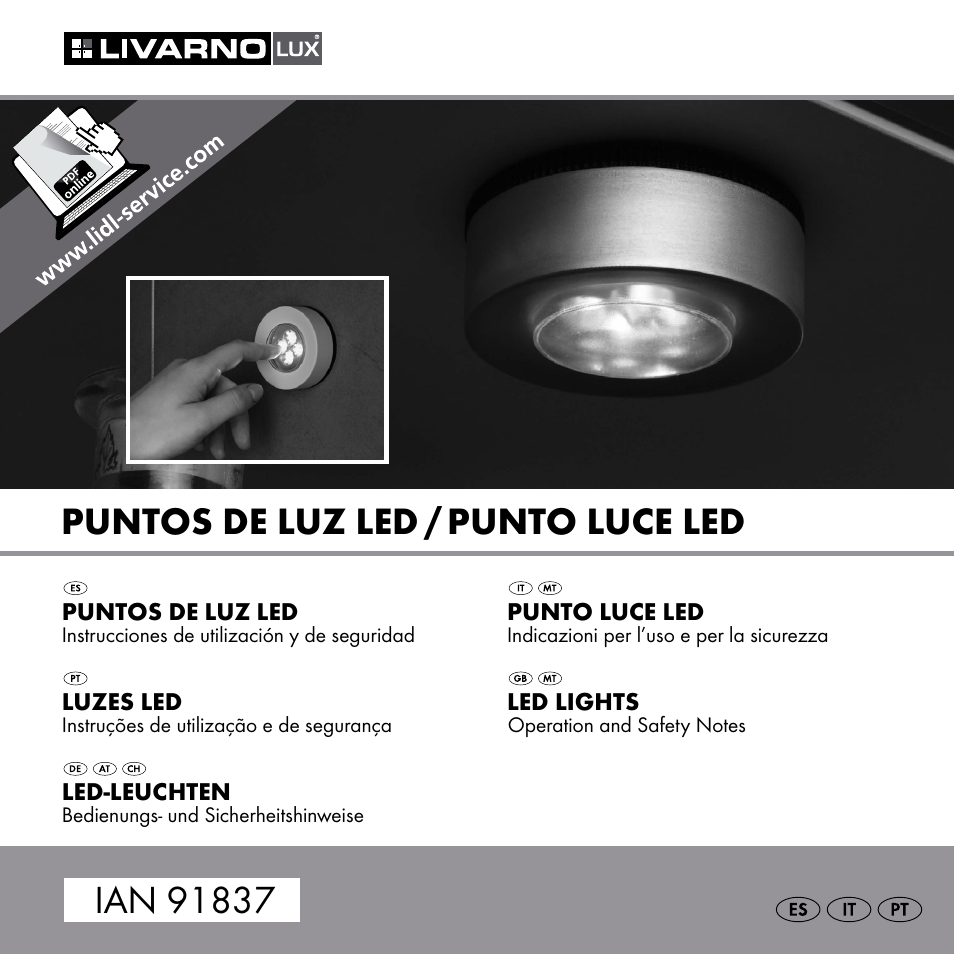 Livarno Z29538A /Z29538B User Manual | 19 pages