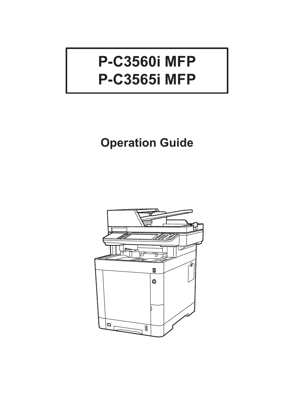 TA Triumph-Adler P-C3560i MFP User Manual | 432 pages