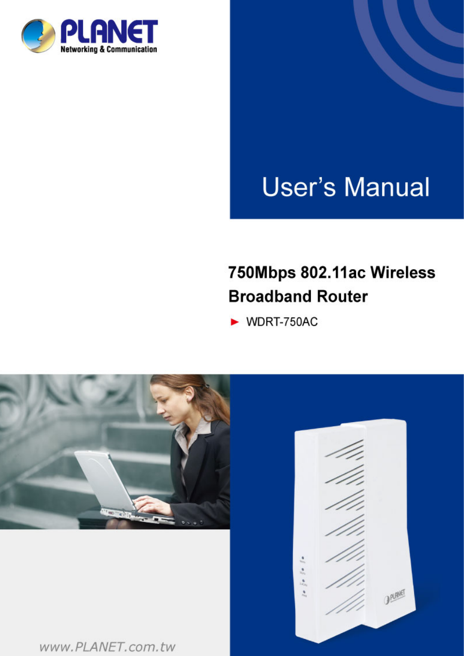 PLANET WDRT-750AC User Manual | 90 pages