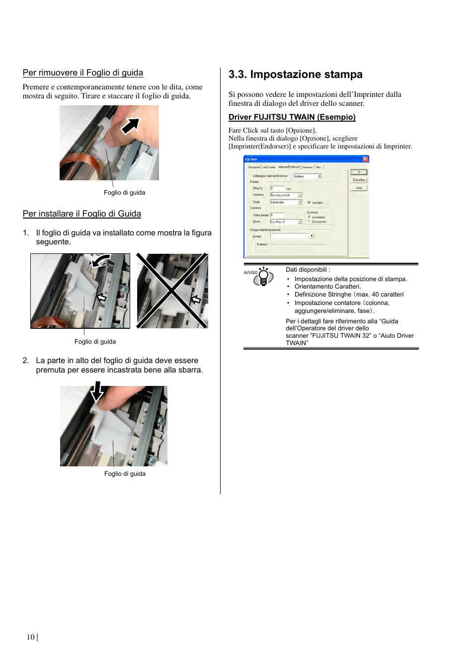 Impostazione stampa | Dell fi-565PR User Manual | Page 74 / 128